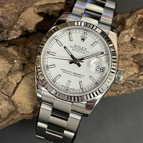 rolex oyster perpetual datejust second hand movement|pre owned rolex datejust 31mm.